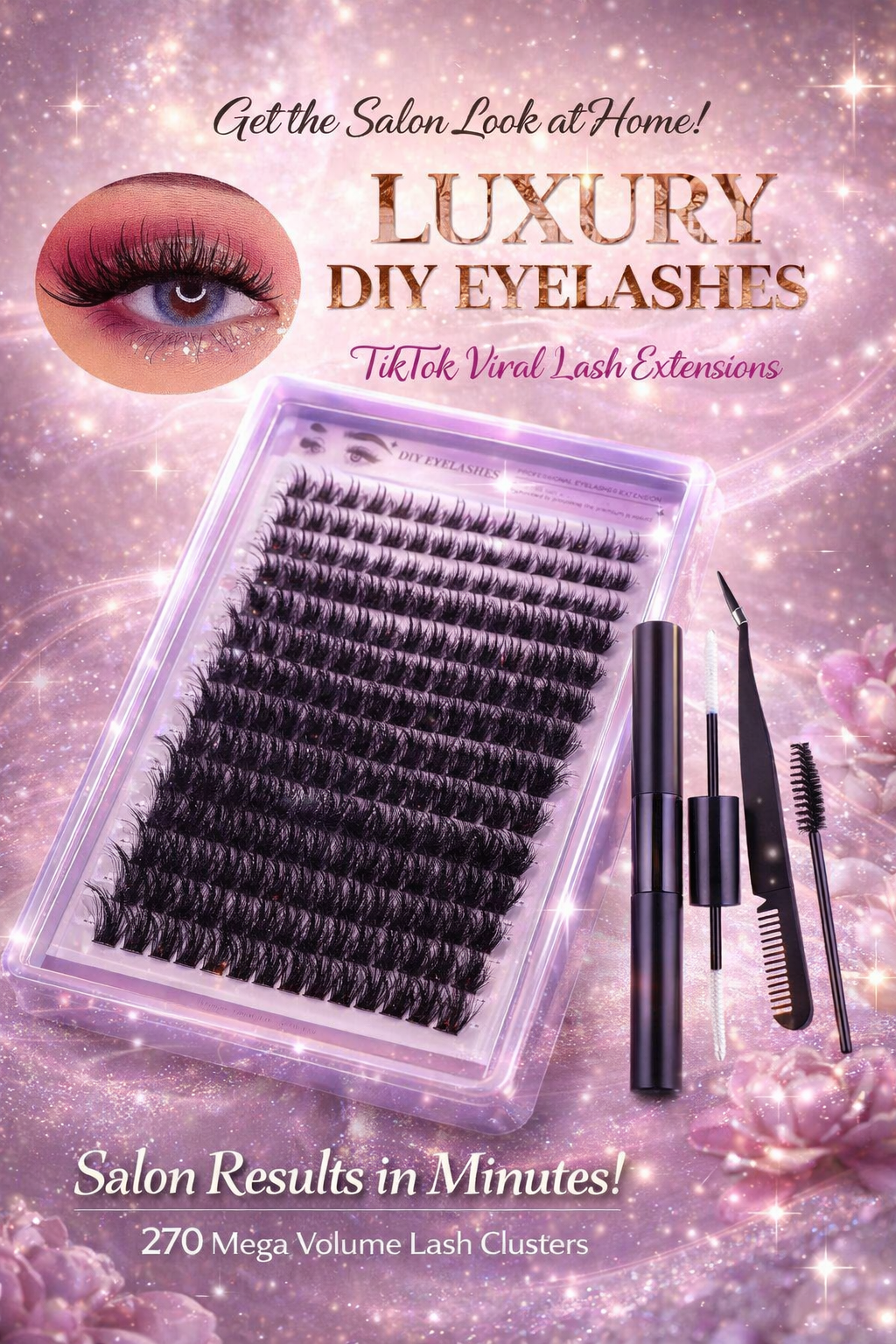 Lash me up 🌸✨